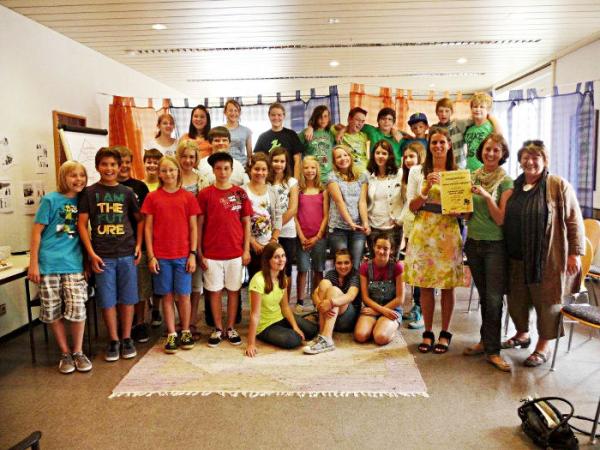 Klasse 6 b im Kinderhaus BLAUER ELEFANT